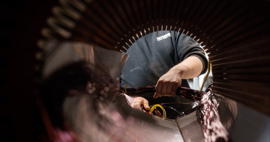 Frydenbø Industri elektrisk arbeid. 