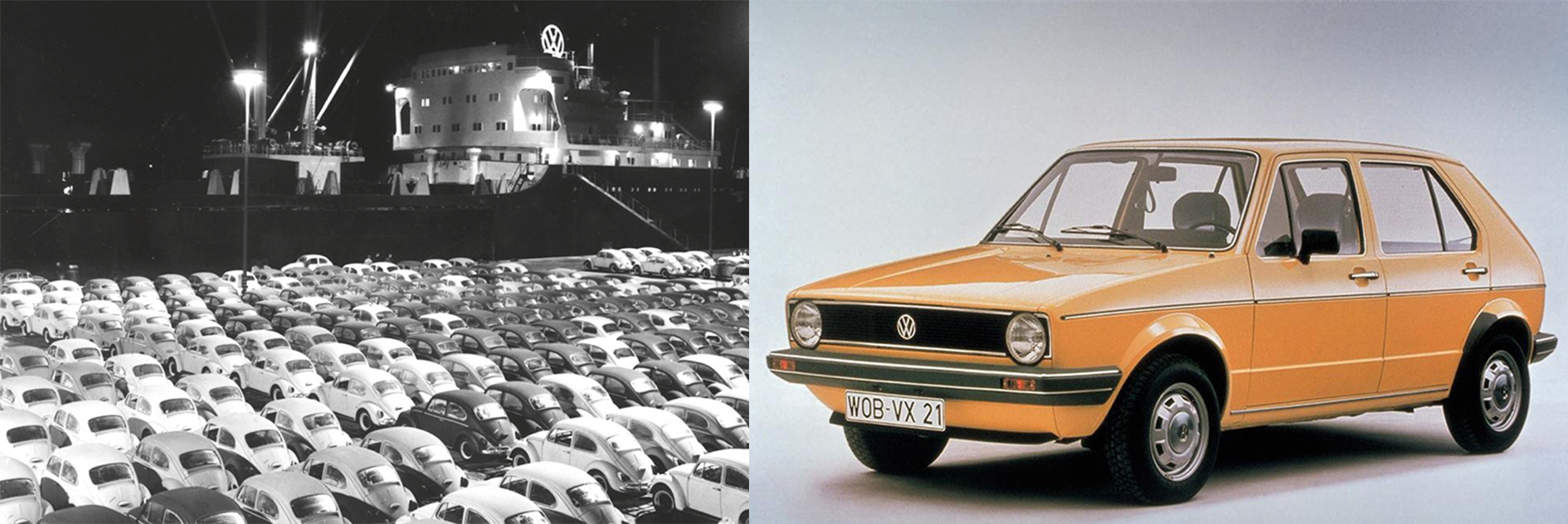 VW Golf og Bobla